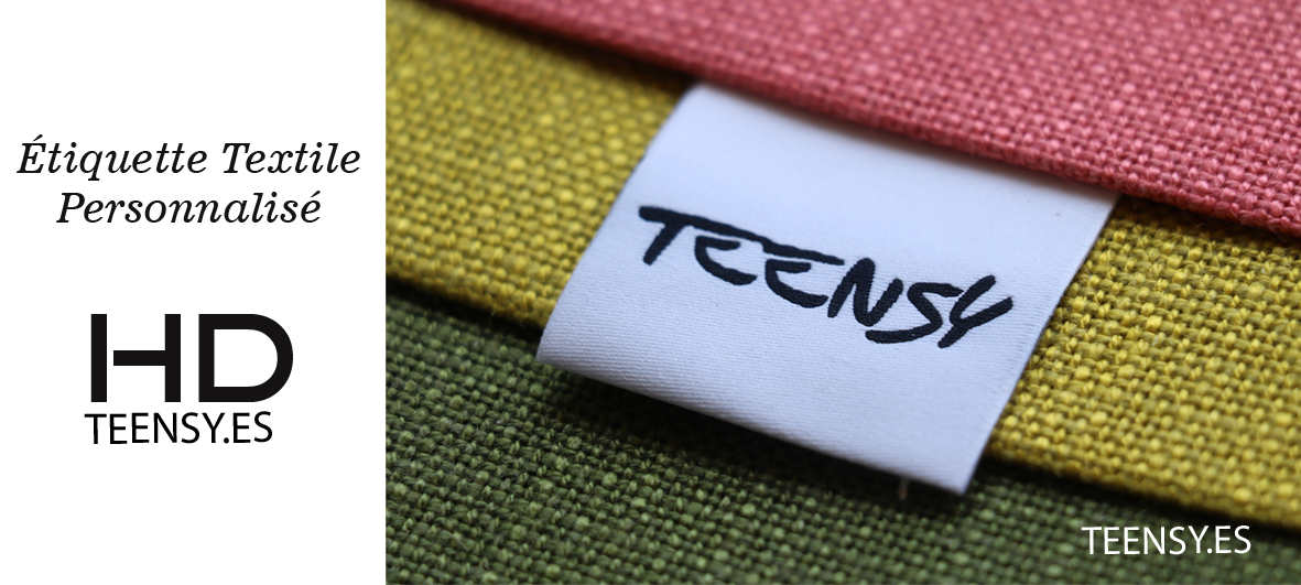 Étiquette textile personnalisé
